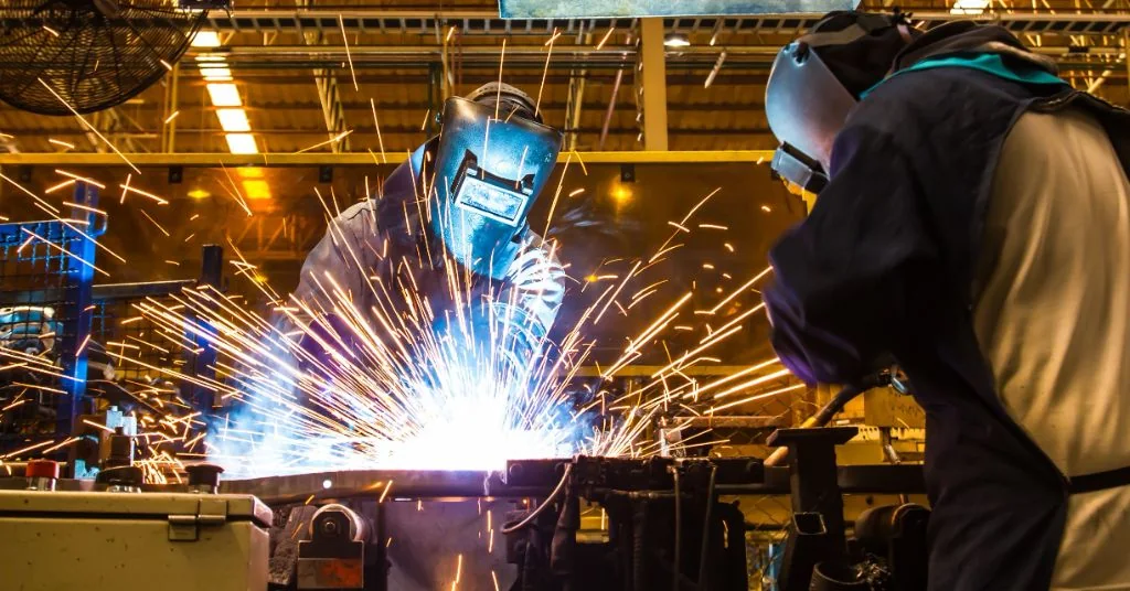 Welding and fabrication activity